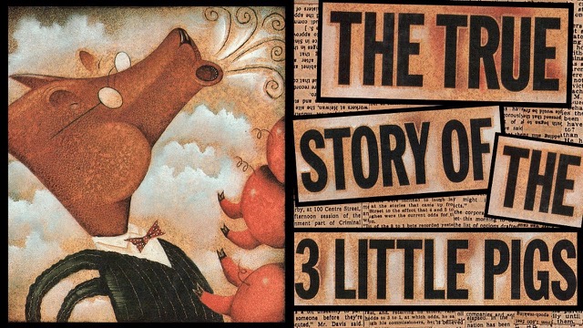 Cover of The True Story of the 3 Little Pigs!